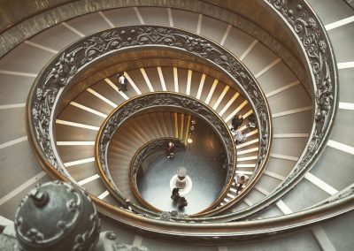 staircase in vatican city